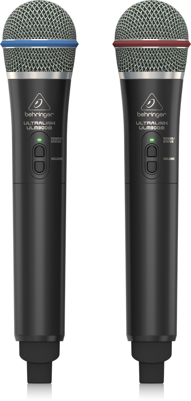 Behringer  ULM302 MIC DOPPIO RADIOMICROFONO PALMARE WIRELESS DIGITALE 2,4 GHz