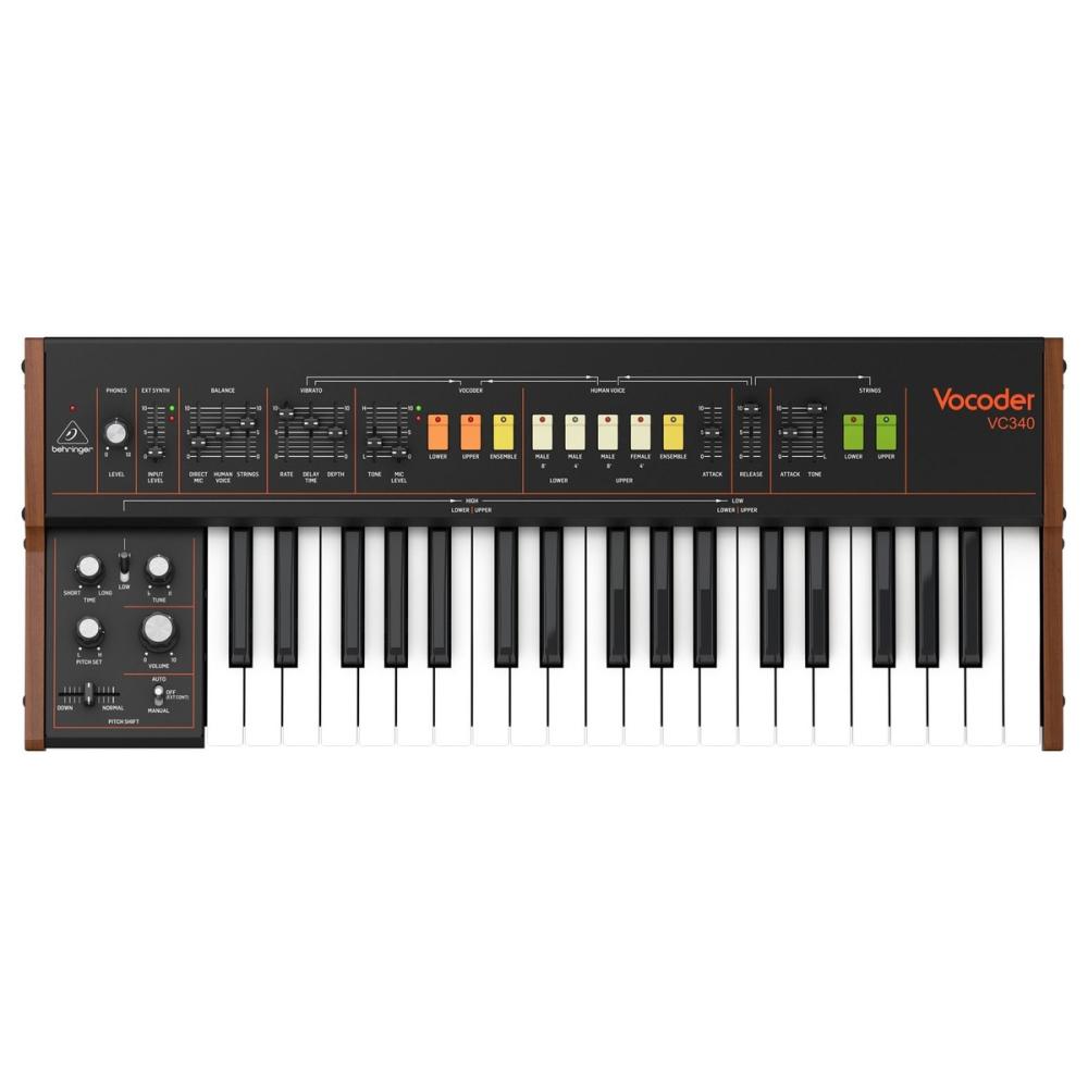 Behringer VC340 VOCODER ANALOGICO 32 VOCI 37 TASTI SEMI PESATI MIDI USB