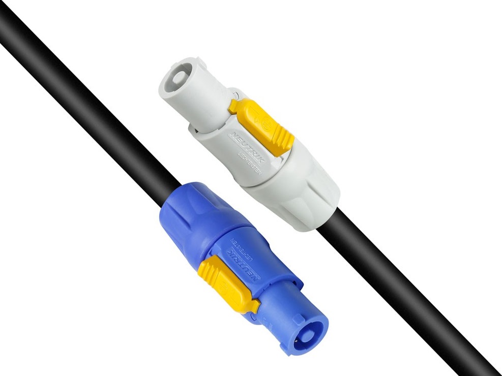 Extreme CAVO ALIMENTAZIONE RETE 5 MT NEUTRIK POWERCON 16A DA NAC3FCA A NAC3FCB POWER-LINK-CORD ISOLAMENTO NEOPRENE H07RN-F 3X2.5