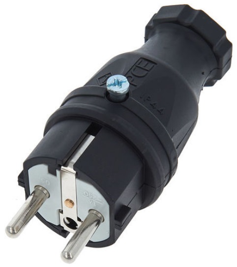 Extreme CAVO ALIMENTAZIONE RETE 1 MT NEUTRIK POWERCON 20A NAC3FCA A PCE-324015 SCHUKO 16A-3P POWER-LINK-CORD ISOLAMENTO NEOPRENE