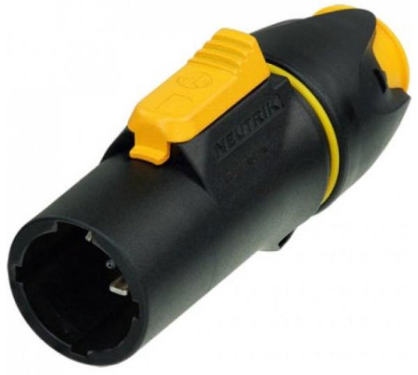 Extreme CAVO ALIMENTAZIONE RETE 5 MT NEUTRIK POWERCON TRUE-1 20A DA NAC3FX-W A NAC3MX-W POWER-LINK-CORD ISOLAMENTO NEOPRENE H07R