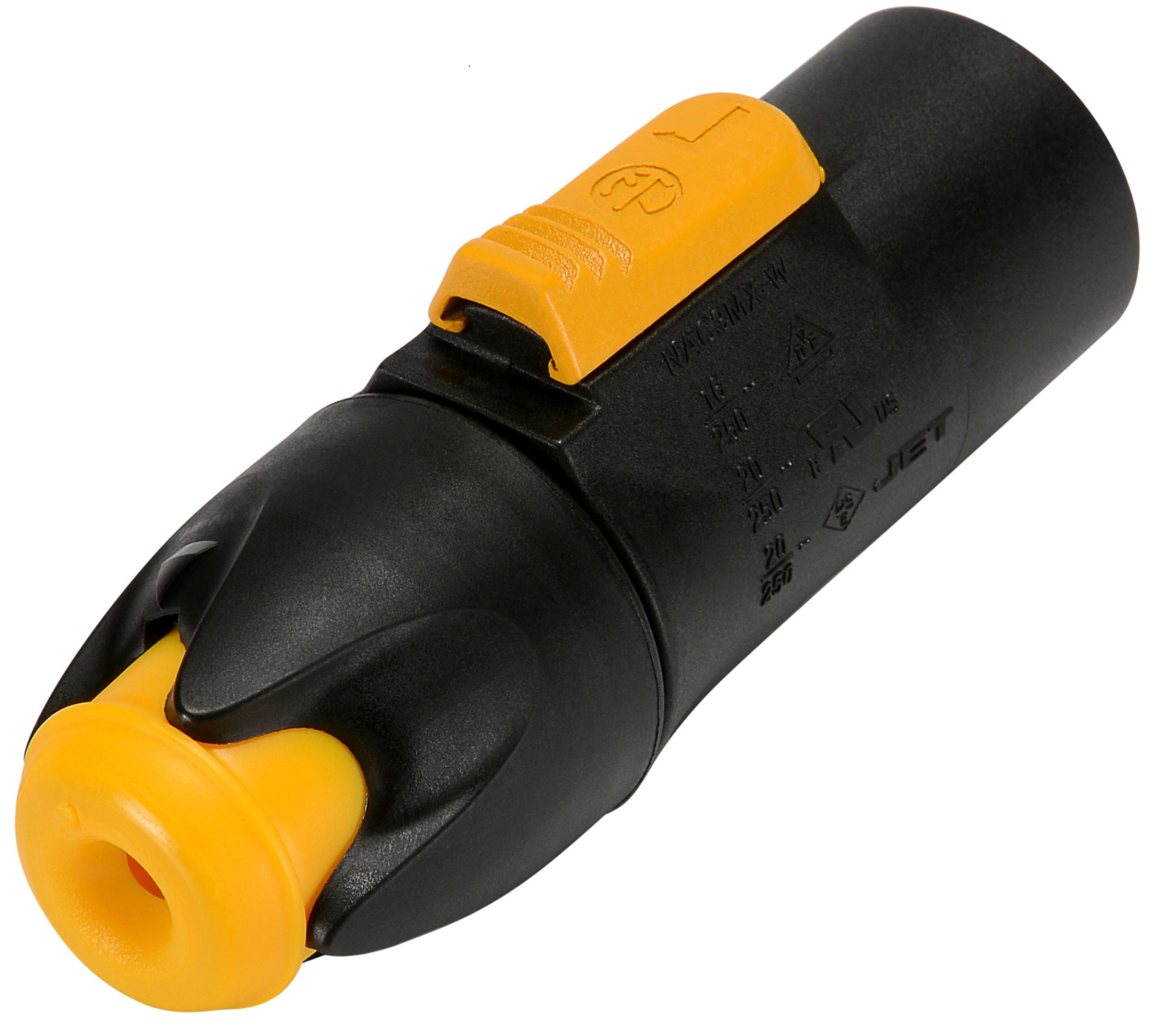 Extreme CAVO ALIMENTAZIONE RETE 5 MT NEUTRIK POWERCON TRUE-1 20A DA NAC3FX-W A NAC3MX-W POWER-LINK-CORD ISOLAMENTO NEOPRENE H07R