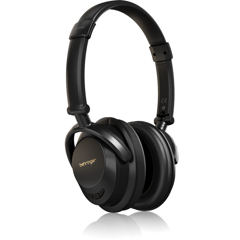 Behringer  HC 2000B CUFFIA MONITOR DINAMICA CHIUSA PROFESSIONALE DRIVER 40MM CON BLUETOOTH E MICROFONO