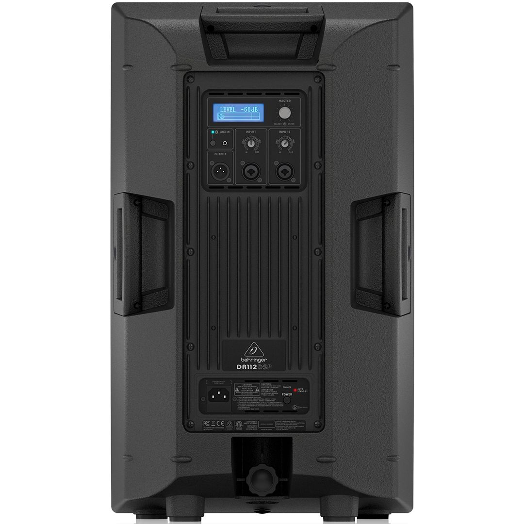 Behringer  DR112DSP CASSA ATTIVA 1200 WATT 12â€³ CON MIXER 2 CANALI DSP E BLUETOOTH