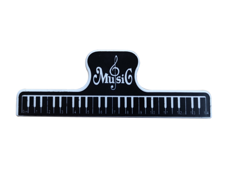 Extreme  MUSIC CLIP PINZA BLOCCA SPARTITI COLORE BIANCO E NERO