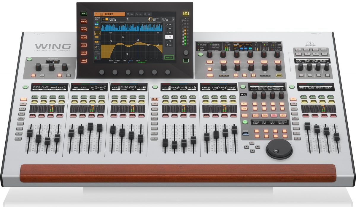 Behringer  WING MIXER DIGITALE 48 CANALI 8 PREAMPLIFICATORI MIDAS PRO 3 KLARK TEKNIK SUPERMAC AES50 28 BUS