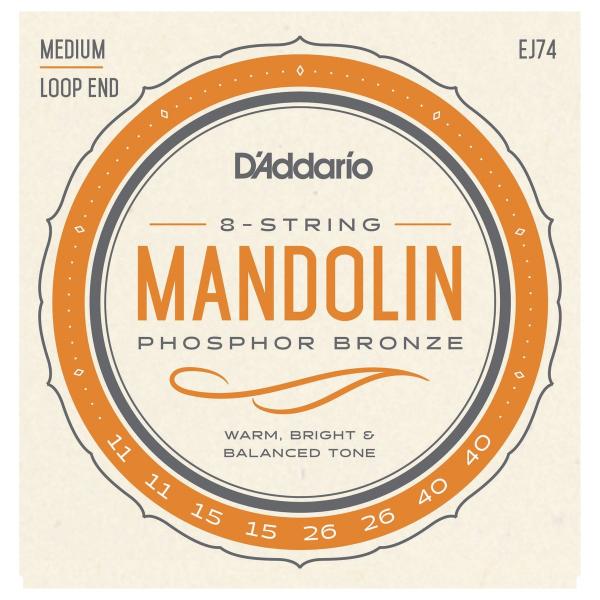 D'ADDARIO EJ74 CORDE PER MANDOLINO BRONZ