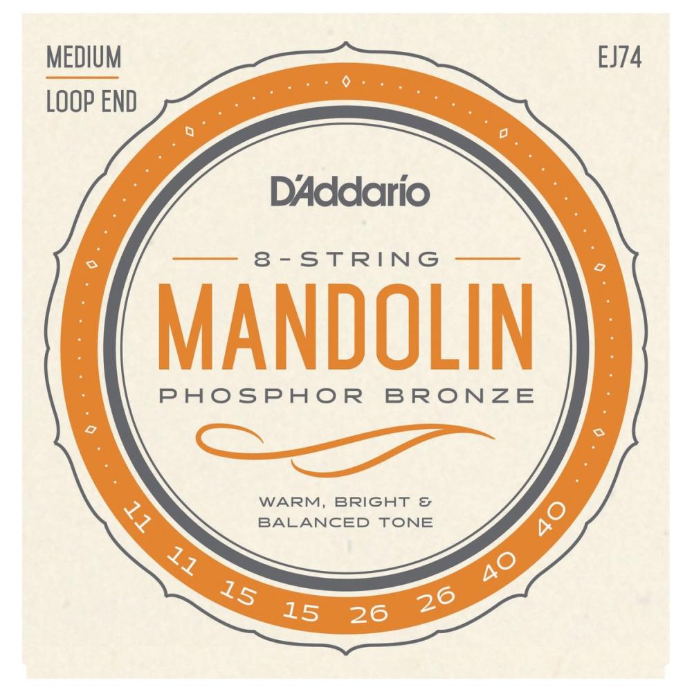 D'ADDARIO EJ74 CORDE PER MANDOLINO BRONZ