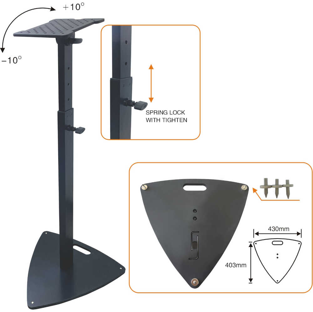 EXTREME SS072 SUPPORTO DA TERRA