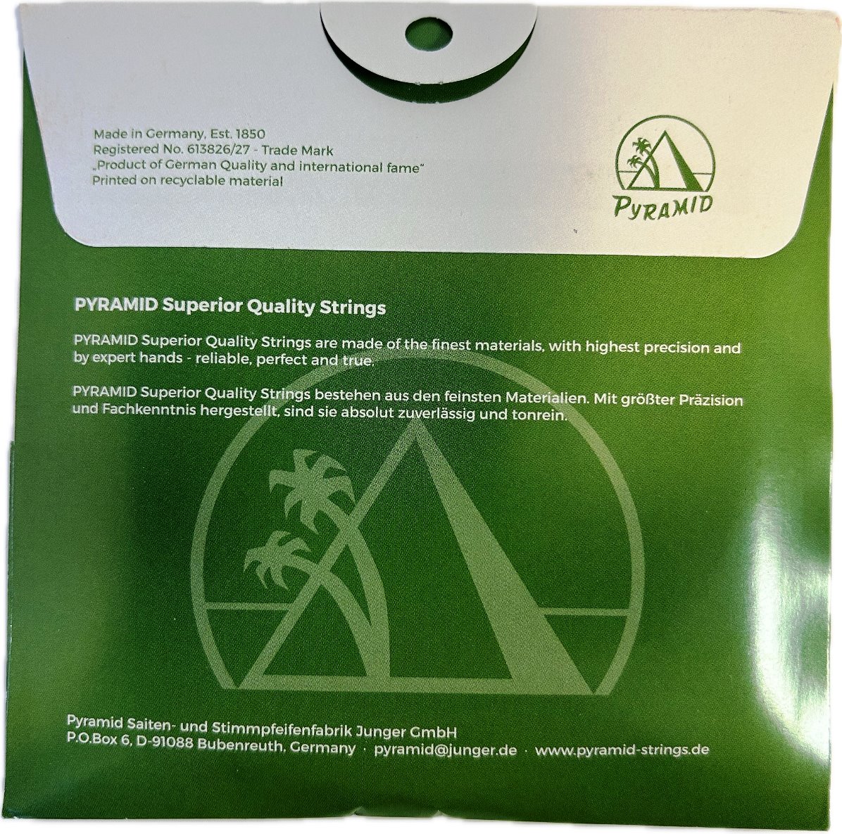 PYRAMID 529/1 MUTA DI 8 CORDE PER OCTAVE