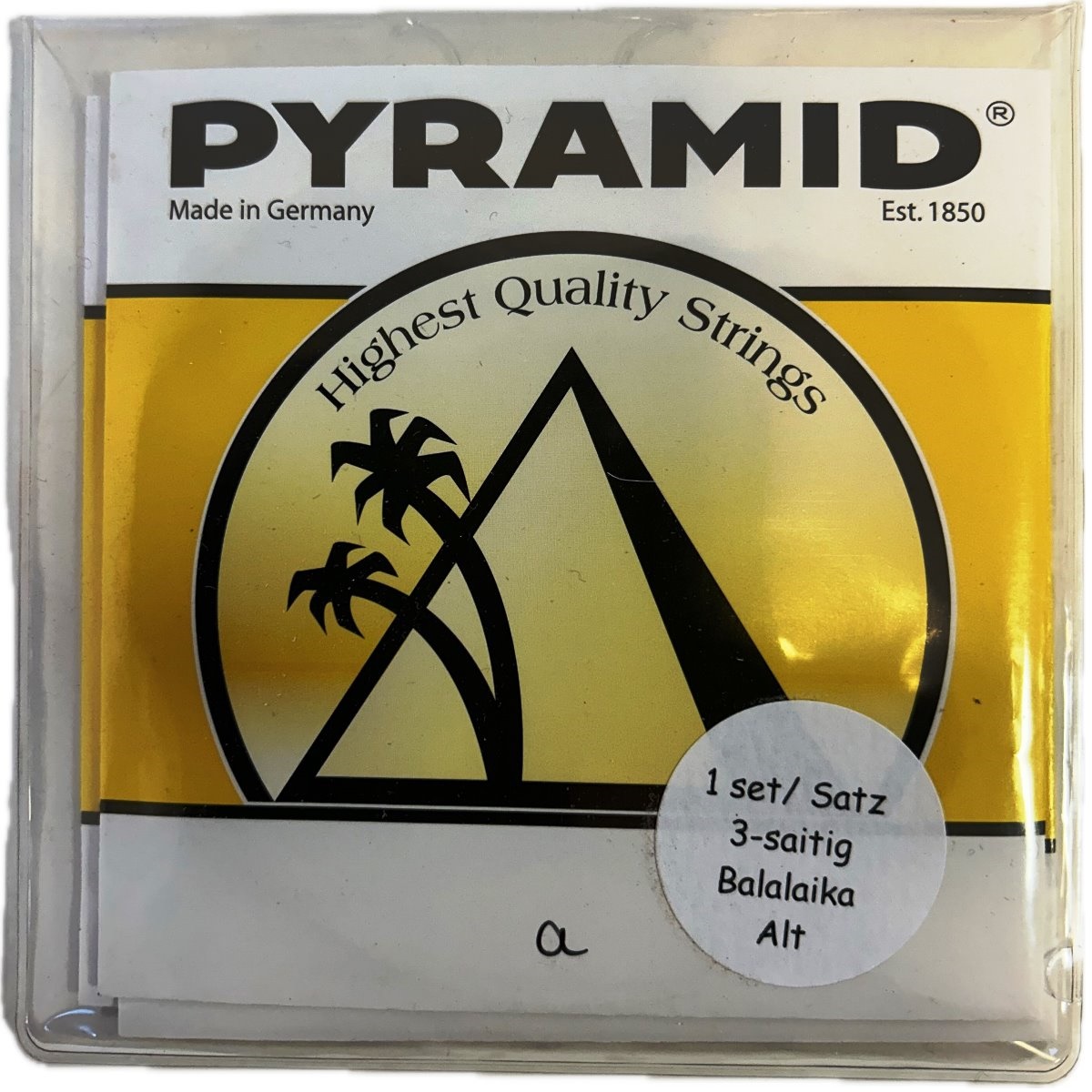 PYRAMID 681/3 MUTA DI 3 CORDE PER ALTO B