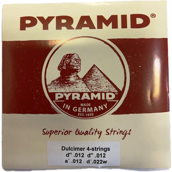 PYRAMID 006 SET 4 CORDE PER DULCIMER SCA