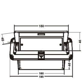 EXTREME GB2XM2XF GROUND BOX 2XM2XF
