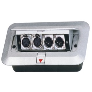 EXTREME GB4XF GROUND BOX 4 XLR F