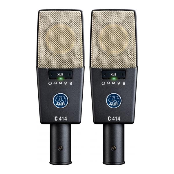 AKG C414XLS ST COPPIA MICROFONI A CONDEN