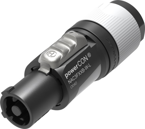 NEUTRIK NAC3FXXB-W-L POWERCON OUT BIANCO