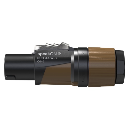 NEUTRIK NL2FXX-W-S SPEAKON 2 POLI