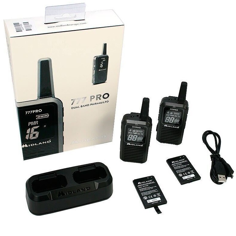 MIDLAND 777 PRO COPPIA WALKIE TALKIE