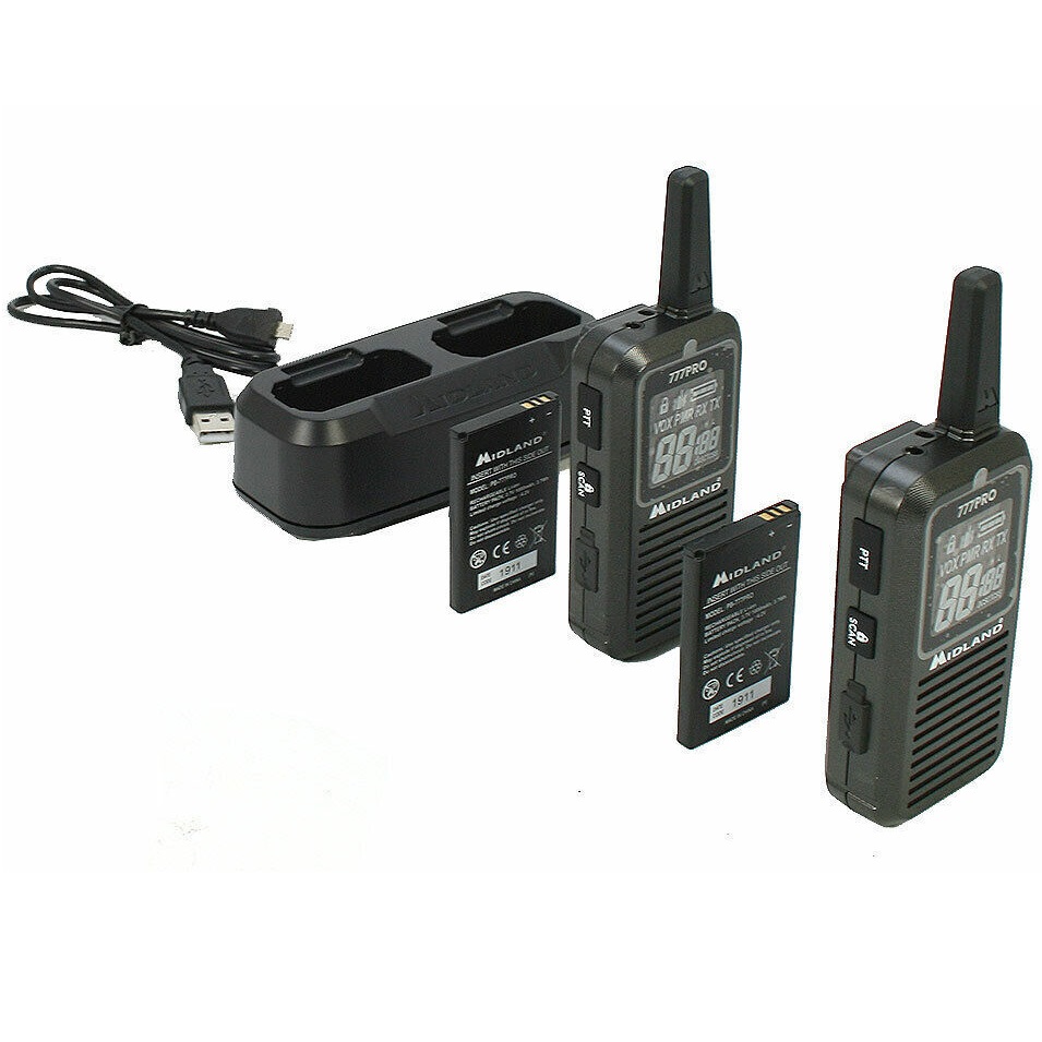 MIDLAND 777 PRO COPPIA WALKIE TALKIE