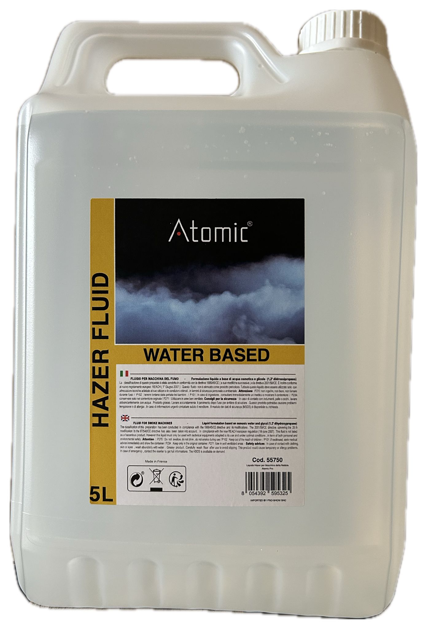 ATOMIC 4DJ SMOKE PRO LIQUIDO HAZER