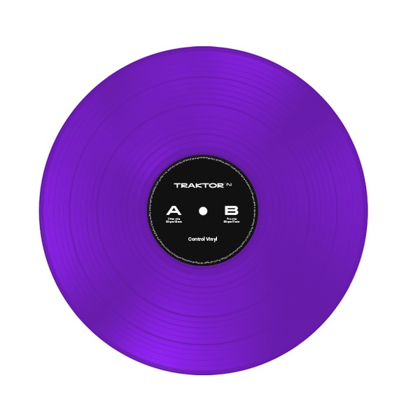 NATIVE INSTRUMENTS NI TRAKTOR CONTROL VINYL MK2 PURPLE