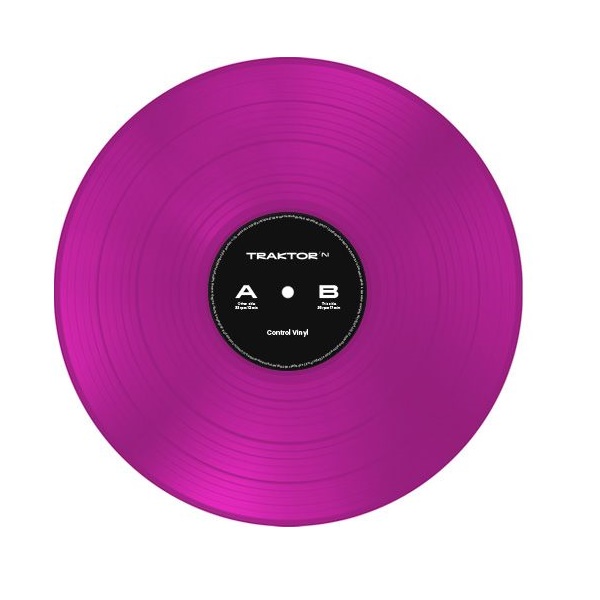 NATIVE INSTRUMENTS NI TRAKTOR CONTROL VINYL MK2 PINK TRASPA