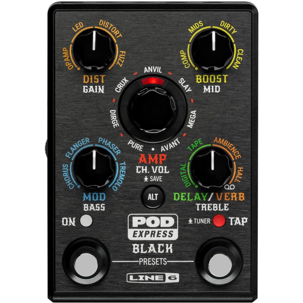 LINE6 POD EXPRESS GUITAR BLACK