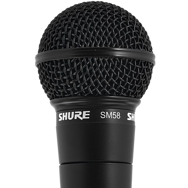 SHURE SM58 BLACK LIMITED EDITION MICROFO