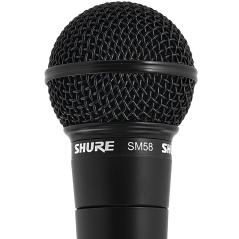 SHURE SM58 BLACK LIMITED EDITION MICROFO