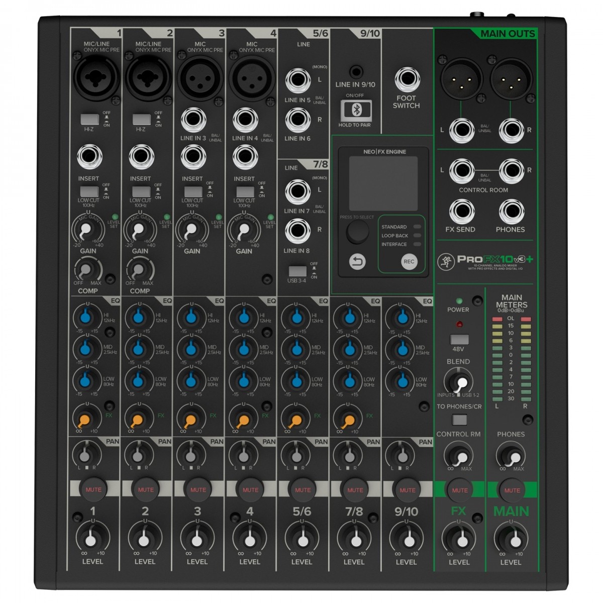 MACKIE PROFX10 V3+ MIXER PROFESSIONALE 1