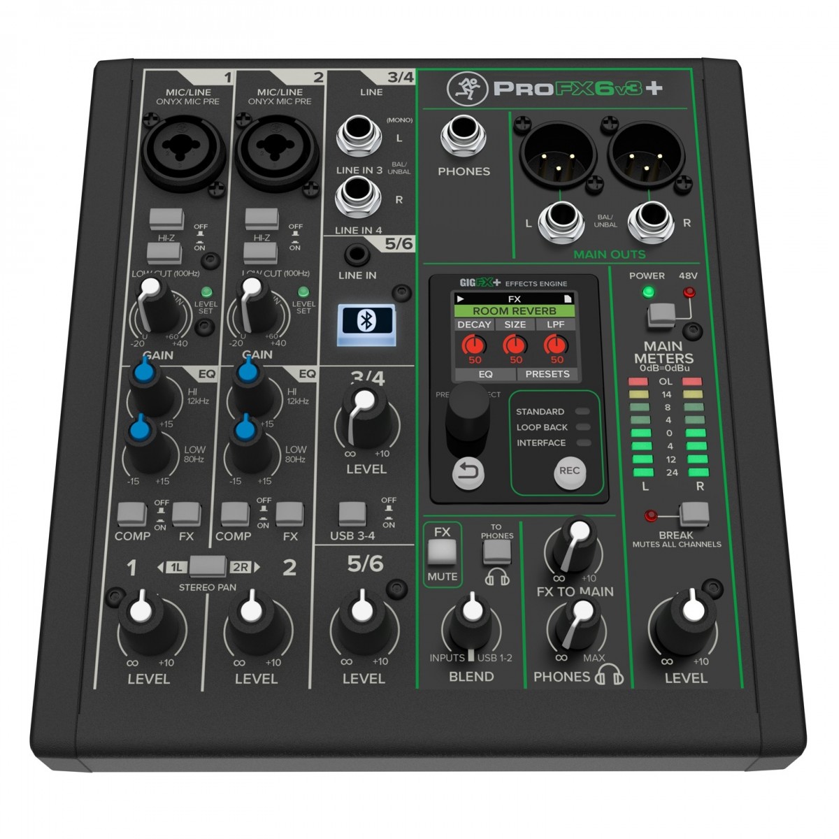 MACKIE PROFX6 V3+ MIXER PROFESSIONALE
