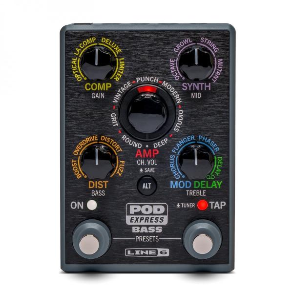LINE6 POD EXPRESS BASS PEDALE MULTIEFFET
