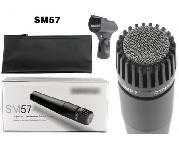 SHURE SM57 ( SM-57 LCE ) MICROFONO CARDIOIDE DINAMICO PER STRUMENTI OFFERTA QUANITA'