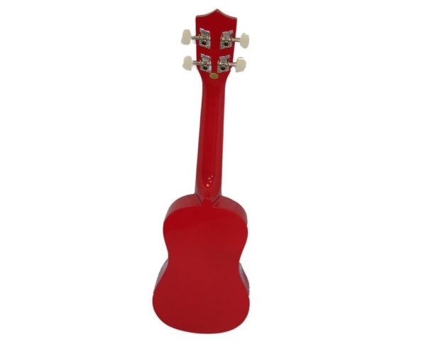 OLVEIRA UK20RD UKULELE CORDE PER BAMBINI MANICO IN LEGNO DURO - TASTIERA E PONTE IN PALISSANDRO - MECCANICHE CROMATE - COLORE RE