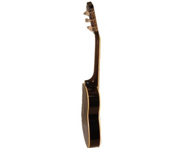 OLVEIRA CG30018BK CHITARRA CLASSICA RIDOTTA 1-8 TOP FONDO E FASCE IN TIGLIO-TASTIERA E PONTE IN ACERO-MANICO IN CATALPA-MECCANIC