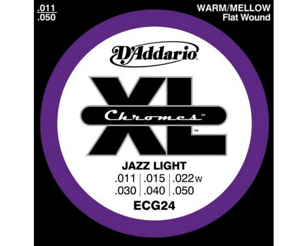 D'ADDARIO ECG24 CHROMES 11-50 PER CHITARRA ELETTRICA