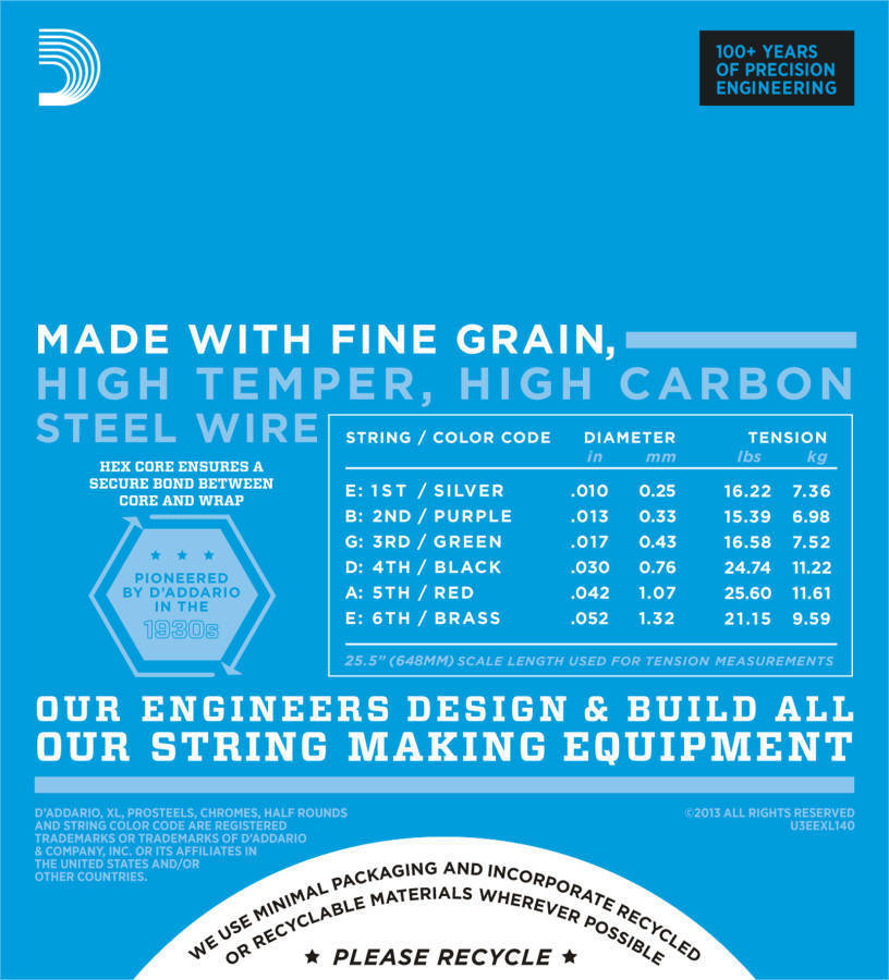 D'ADDARIO EXL 140 010-052