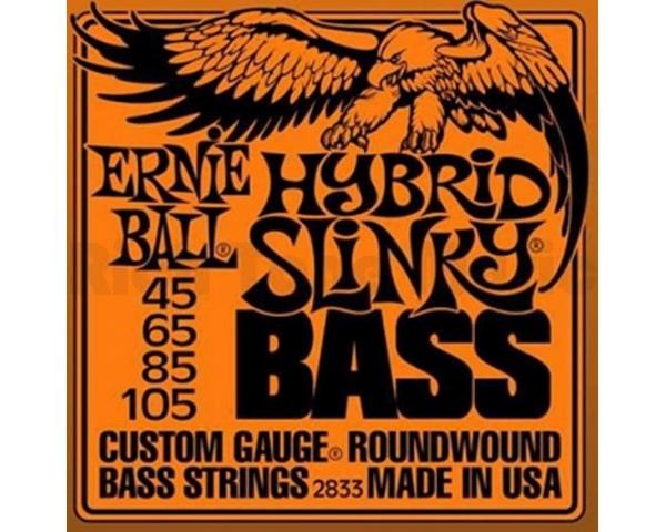 ERNIE BALL ERNIEBALL HIBRIDSLINKY BASS 2833 45-105 MUTA PER BASSO ELETTRICO