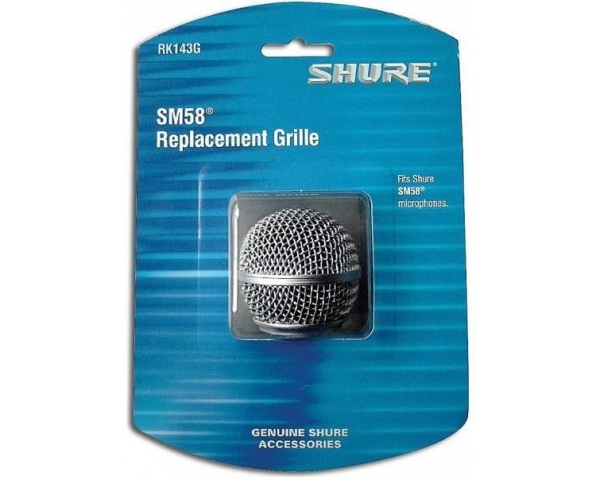 SHURE RK143G GRIGLIA SM58 DI RICAMBIO PER MICROFONO SM-58