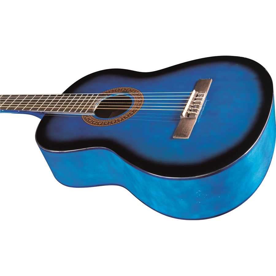 EKO CS10 CHITARRA CLASSICA BLUE BURST CON BORSA IN OMAGGIO