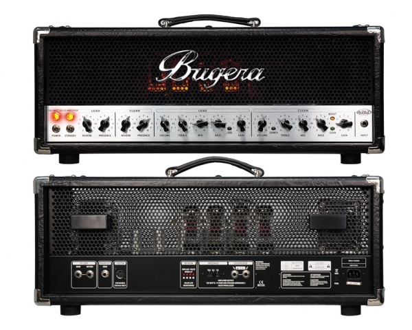 BUGERA 6262-INFINIUM TESTATA VALVOLARE PER CHITARRA 2 CANALI 120 WATT