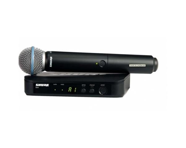 SHURE BLX24E-BETA58 PALMARE RADIOMICROFONO ANALOGICO PER VOCE