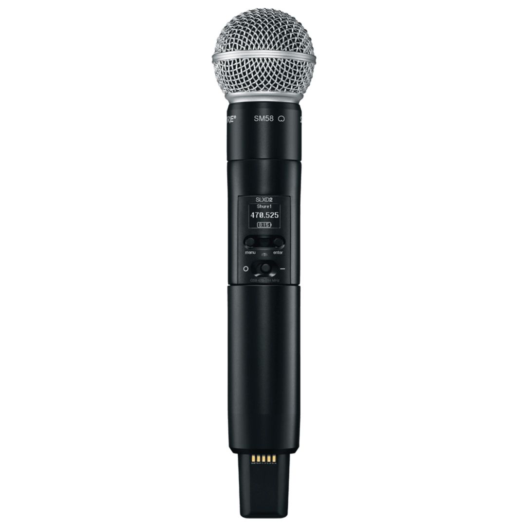 SHURE SLXD2-SM58 J53 RADIOMICROFONO A MANO CON CAPSULA DINAMICA SM58
