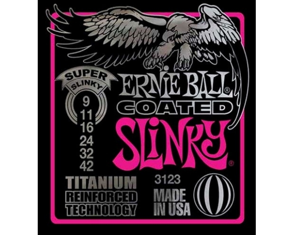 ERNIE BALL ERNIEBALL 3123 SUPER COATED SLINKY MUTA PER CHITARRA ELETTRICA