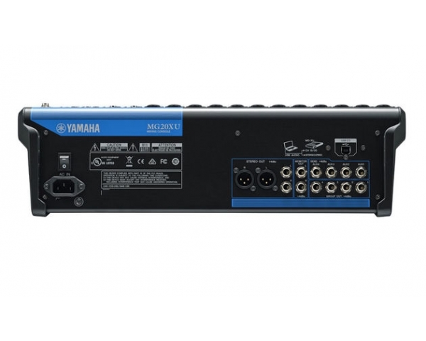 YAMAHA MG20XU MIXER USB 20 CANALI CON EFFETTI ALIMENTAZIONE PHANTOM