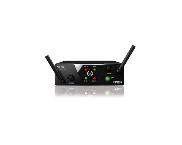 AKG ACOUSTIC AKG WMS40 MINI DUAL VOCAL SET MAN ISM2-3 DOPPIO RADIOMICROFONO PER VOCE