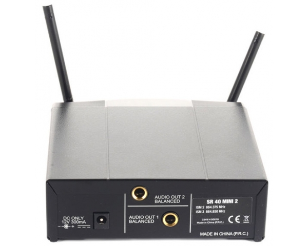 AKG ACOUSTIC AKG WMS40 MINI DUAL VOCAL SET MAN ISM2-3 DOPPIO RADIOMICROFONO PER VOCE