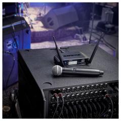 SHURE GLXD24+-SM58 RADIOMICROFONO PALMARE DIGITALE WIRELESS A MANO CAPSULA SM58 SERIE GLXD