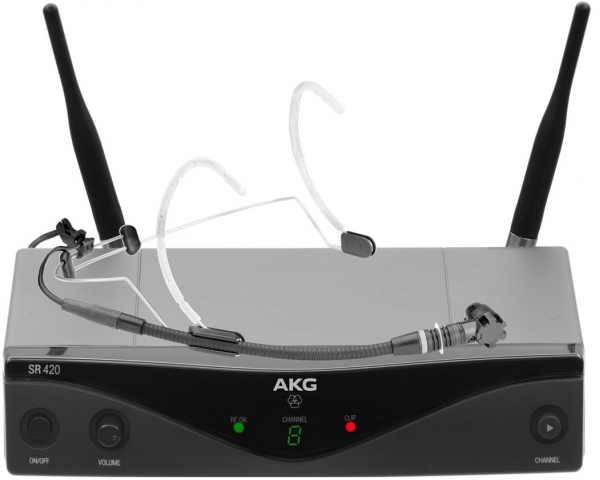 AKG ACOUSTIC AKG WMS420 SET BDA HEADWORN 530,025 RADIOMICROFONO AD ARCHETTO