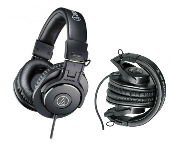 AUDIO TECHNICA AUDIO-TECHNICA ATH M20X CUFFIA DINAMICA CHIUSA NERA